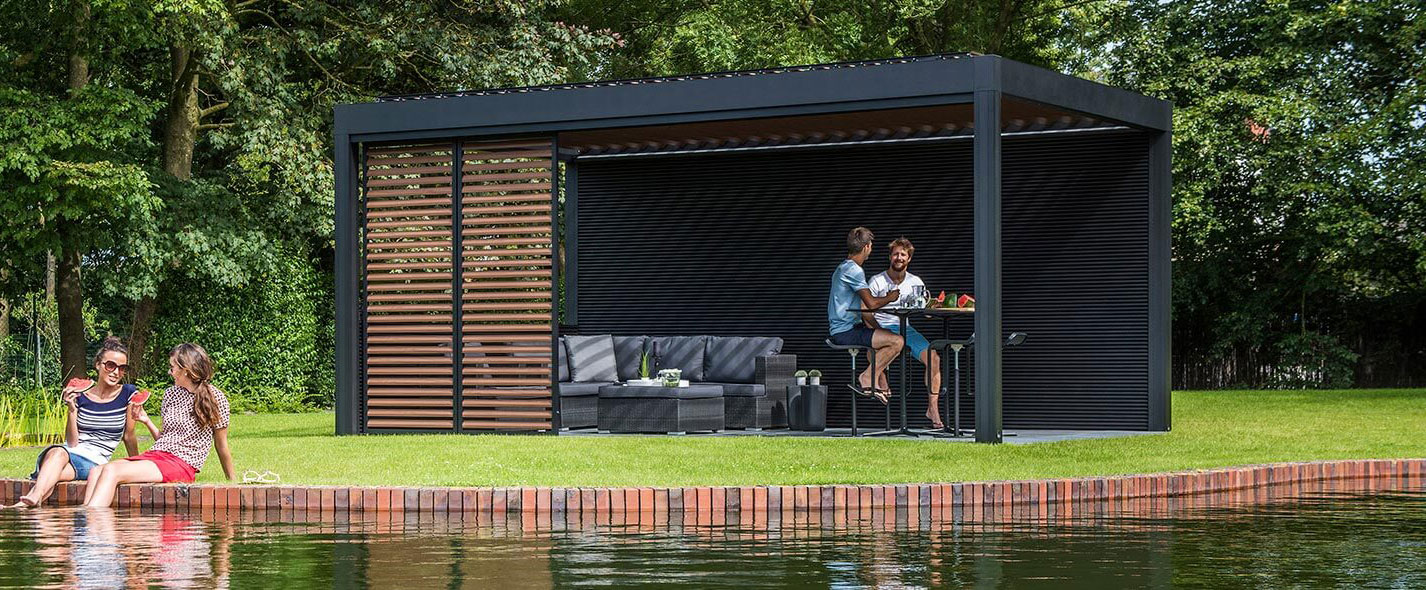 Renson pergole Wooddesign Lamellen